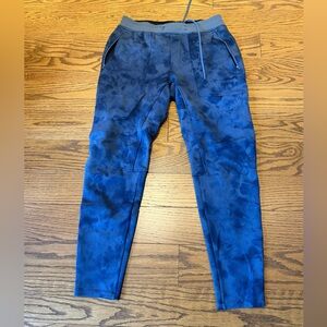 Lululemon Blue Tie Dye Joggers - Medium